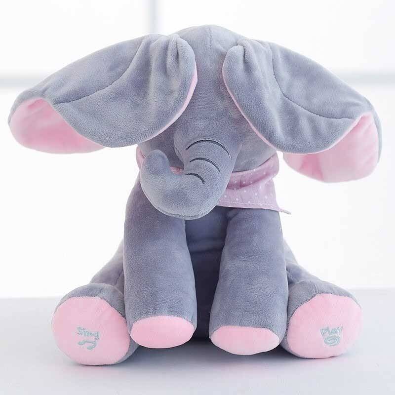 Peek-A-Boo Elephant Toy Best Sellers Huggable Plush Friends Color : Gray|Pink/Gray|Blue/Gray Peek-A-Boo Elephant Toy Best Sellers Huggable Plush Friends Color : Gray|Pink/Gray|Blue/Gray