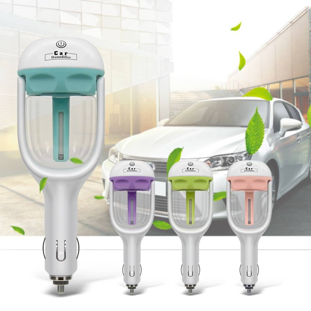 Mini Air Purifier for Car Family Car Accessories Color  : Blue|Green|Pink Mini Air Purifier for Car Family Car Accessories Color  : Blue|Green|Pink