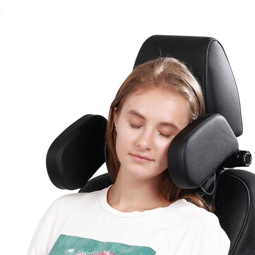 Car Seat Headrest Pillow Family Car Accessories Color : Black|Beige Car Seat Headrest Pillow Family Car Accessories Color : Black|Beige