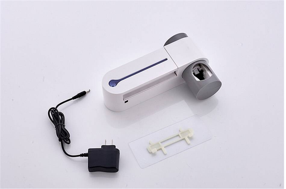 Toothbrush Holder With UV Sterilizer Cleaning & Disinfection Disinfection Toothbrush Holder Toothbrush Holder With UV Sterilizer Cleaning & Disinfection Disinfection Toothbrush Holder