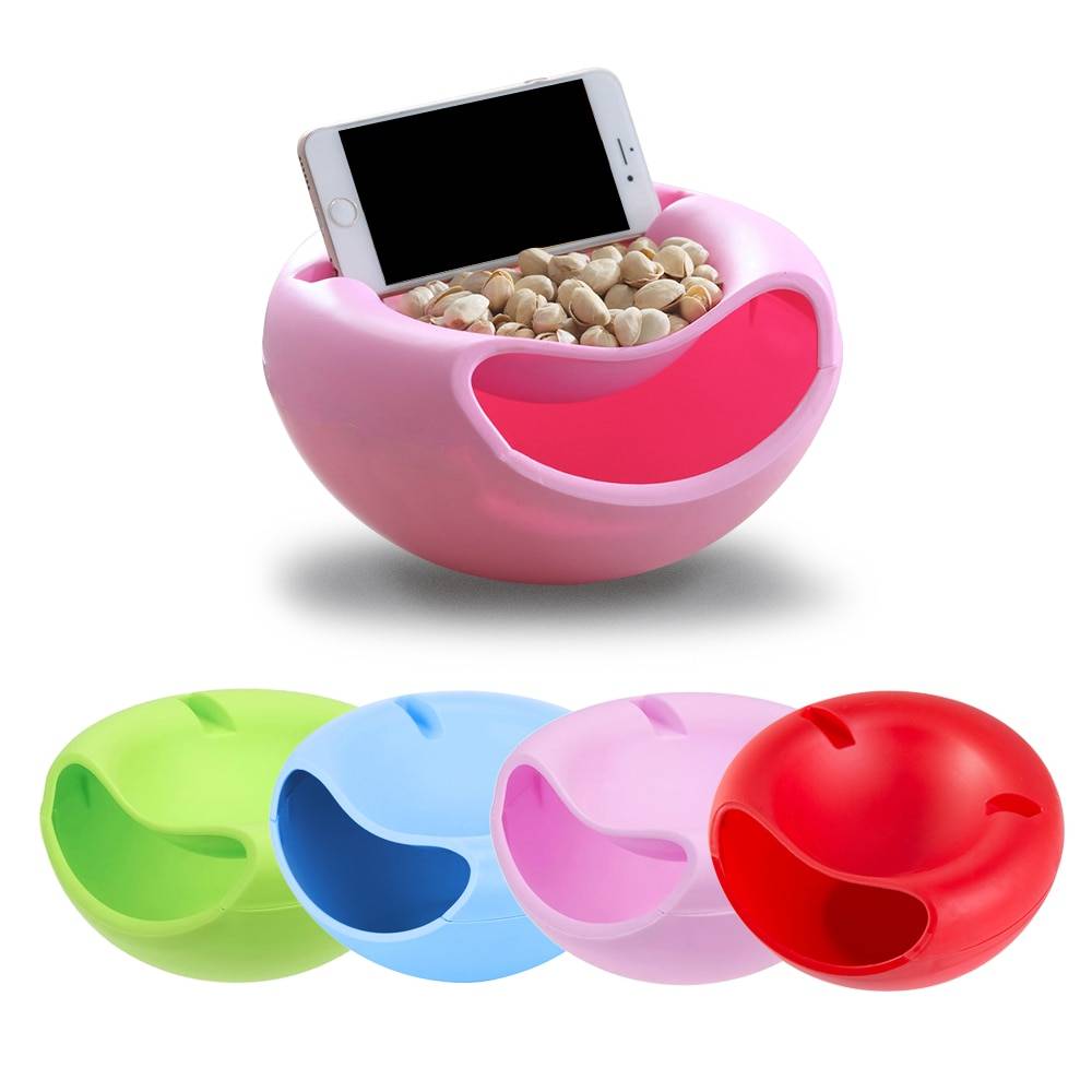 Lazy Snack Bowl Baby & Kid Feeding Kitchen Essentials Color : Red|Green|Pink|Blue Lazy Snack Bowl Baby & Kid Feeding Kitchen Essentials Color : Red|Green|Pink|Blue