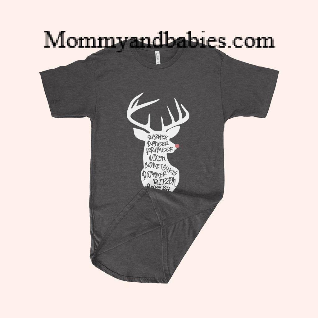 Christmas Reindeer Men’s Long Body Urban T-Shirt For Parents Christmas clothing Holiday Special Color : White|Navy|Dark Gray Heather|Black Christmas Reindeer Men's Long Body Urban T-Shirt For Parents Christmas clothing Holiday Special Color : White|Navy|Dark Gray Heather|Black