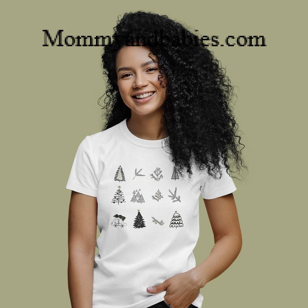 Christmas Trees Unisex Jersey T-Shirt Made in USA For Parents Christmas Tee’s Holiday Special Color : White|Athletic Heather|Asphalt|Dark Gray Heather|Black|True Royal Blue|Navy|Red Christmas Trees Unisex Jersey T-Shirt Made in USA For Parents Christmas Tee's Holiday Special Color : White|Athletic Heather|Asphalt|Dark Gray Heather|Black|True Royal Blue|Navy|Red