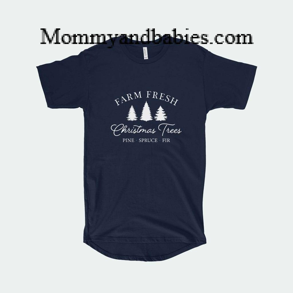 Fresh Christmas Trees Men’s Long Body Urban T-Shirt Holiday Special Kids & Babies Color : White|Navy|Dark Gray Heather|Black Fresh Christmas Trees Men's Long Body Urban T-Shirt Holiday Special Kids & Babies Color : White|Navy|Dark Gray Heather|Black