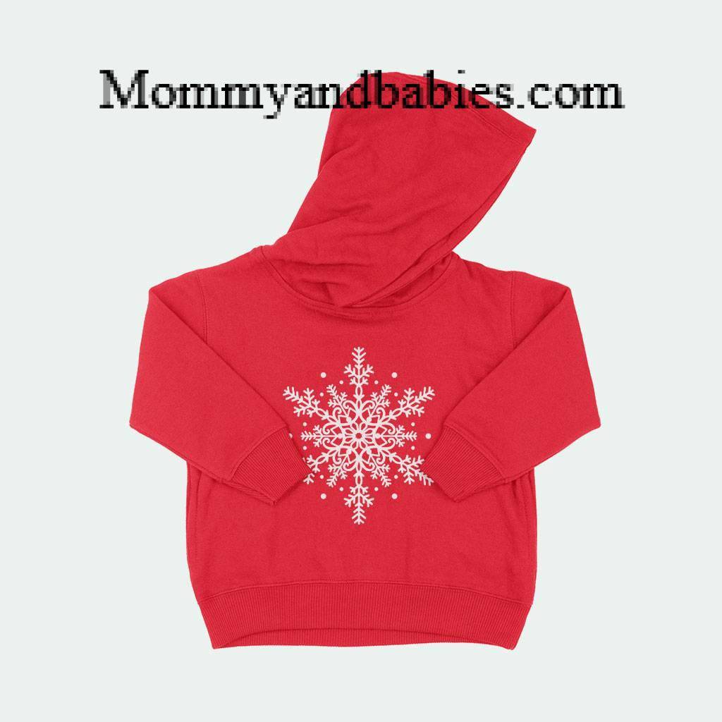 Snowflake Toddler Hoodie Holiday Special Kids & Babies Color : White|Black|Kelly|Red Snowflake Toddler Hoodie Holiday Special Kids & Babies Color : White|Black|Kelly|Red
