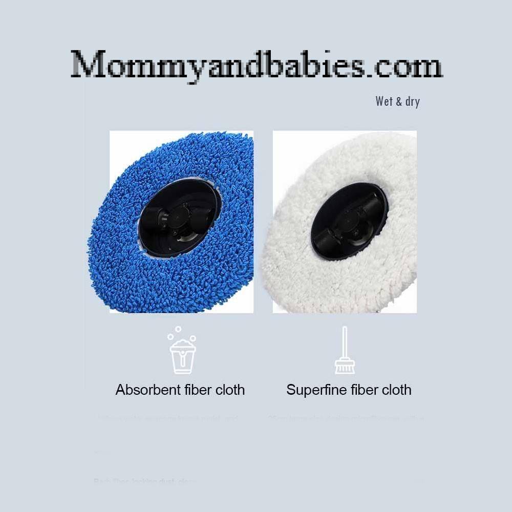 Replacement Mop Cloths for Mopping Robot Cleaning Cleaning & Disinfection Disinfection Option : 1Pc for Dry cleaning|1Pc for Wet cleaning|Set of 2 Replacement Mop Cloths for Mopping Robot Cleaning Cleaning & Disinfection Disinfection Option : 1Pc for Dry cleaning|1Pc for Wet cleaning|Set of 2
